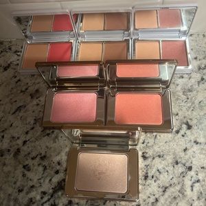 NATASHA DENONA Powder Blush & Highlighter Lot Set x6 Glow Rayo Alba Toutou++